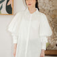 Brenda Ruffle Shirt - White
