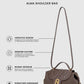 Alma Shoulder Bag - Brown