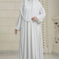 Aisha Set Dress - White