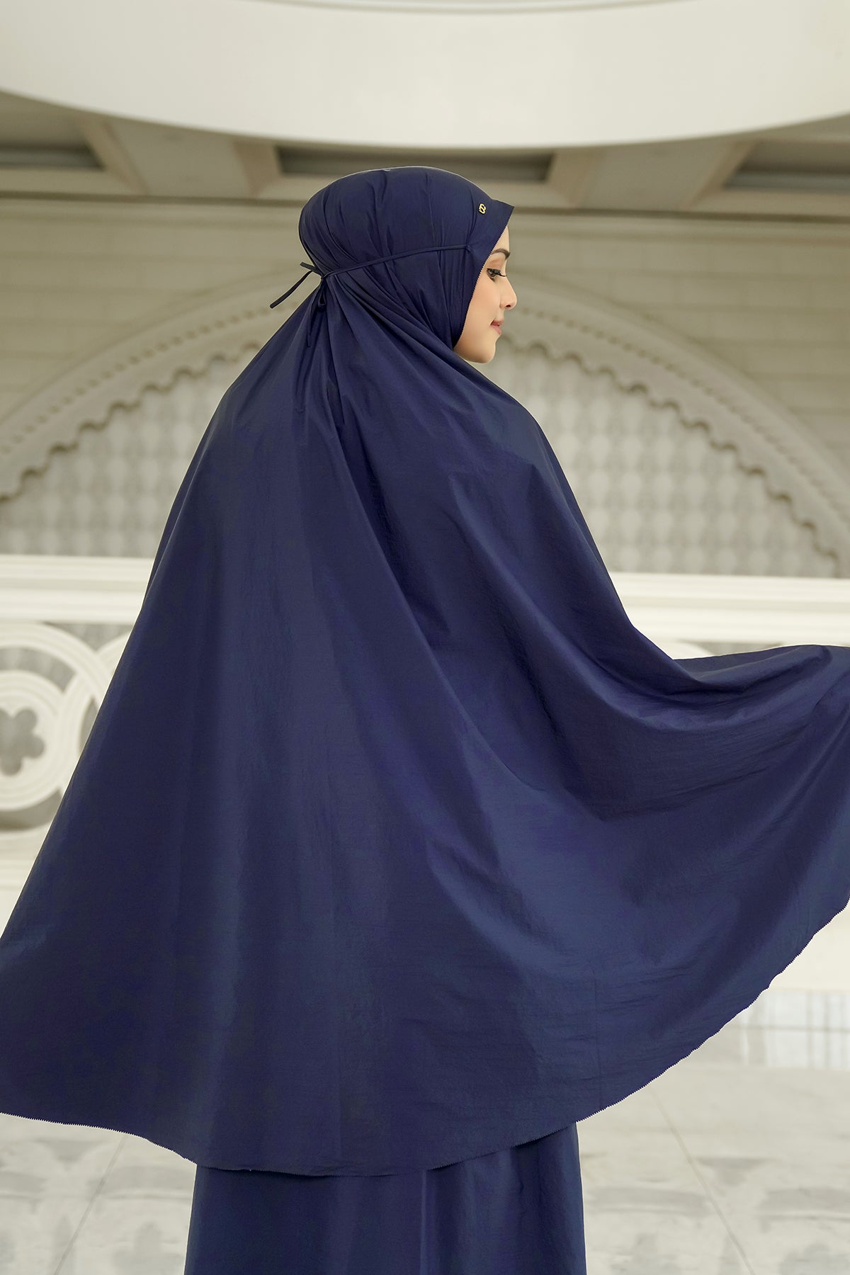 Prayer Robe Capsule Prayer Robe - Navy – Buttonscarves
