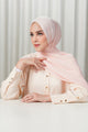 Tapis Satin Jacquard Shawl - Sepia Rose