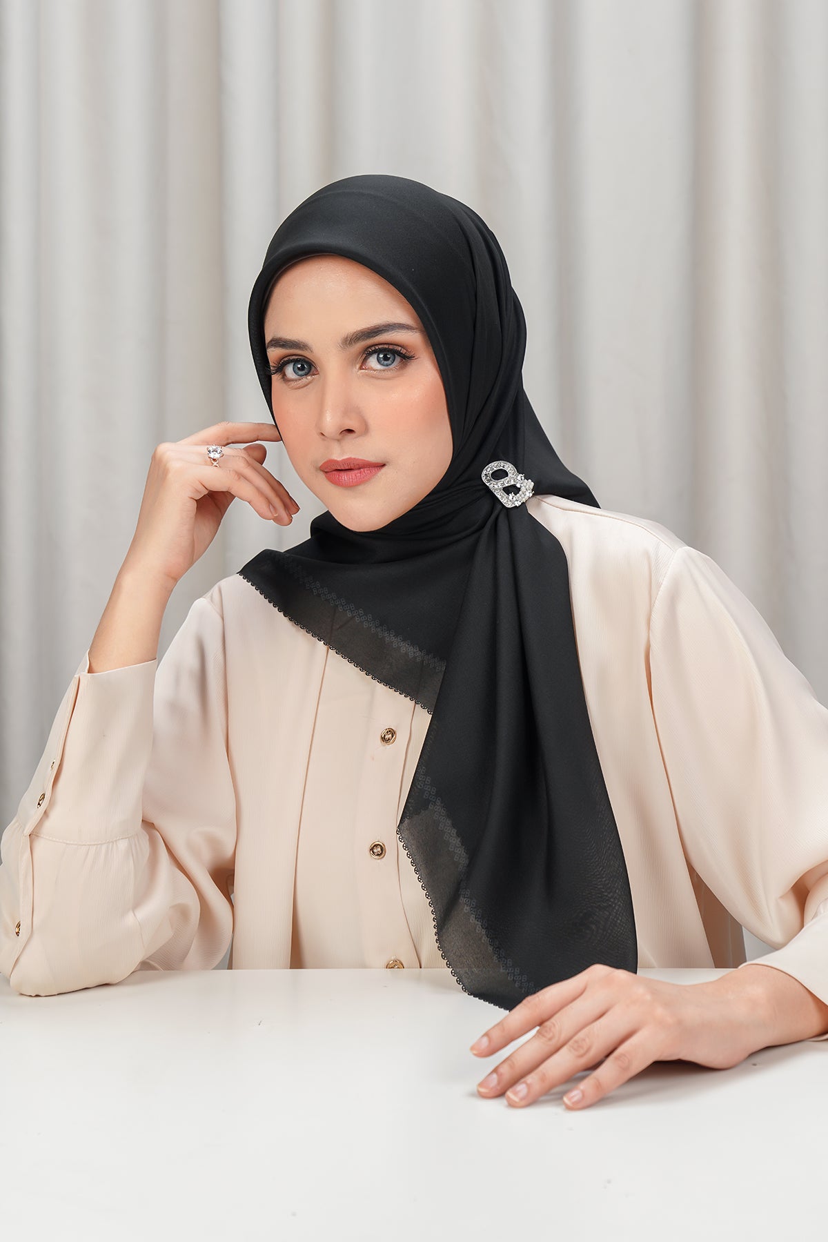 Today's Scarf - Jet Black