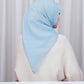 Wicker Voile Square - Baby Blue