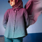 tropical26 basic shirt in fuchsia/teal by buttonscarves style look
