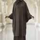 Beverly Prayer Robe - Cocoa
