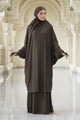 Beverly Prayer Robe - Cocoa