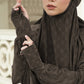 Beverly Prayer Robe - Cocoa