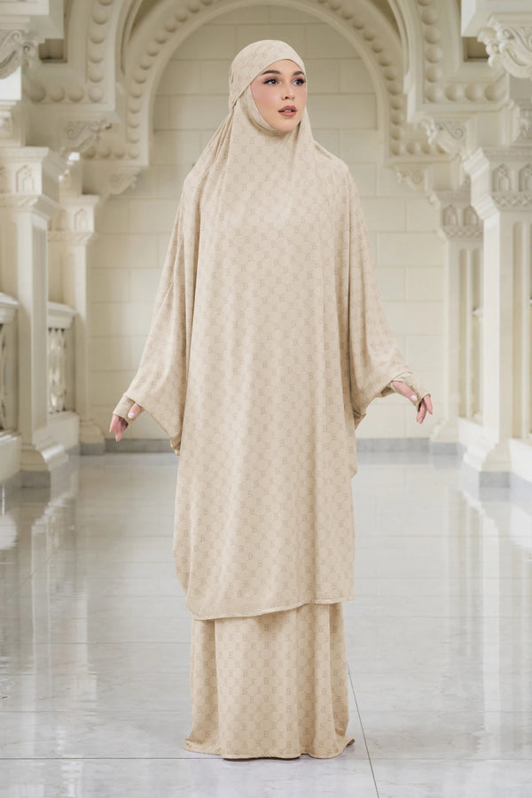 Beverly Prayer Robe - Cream