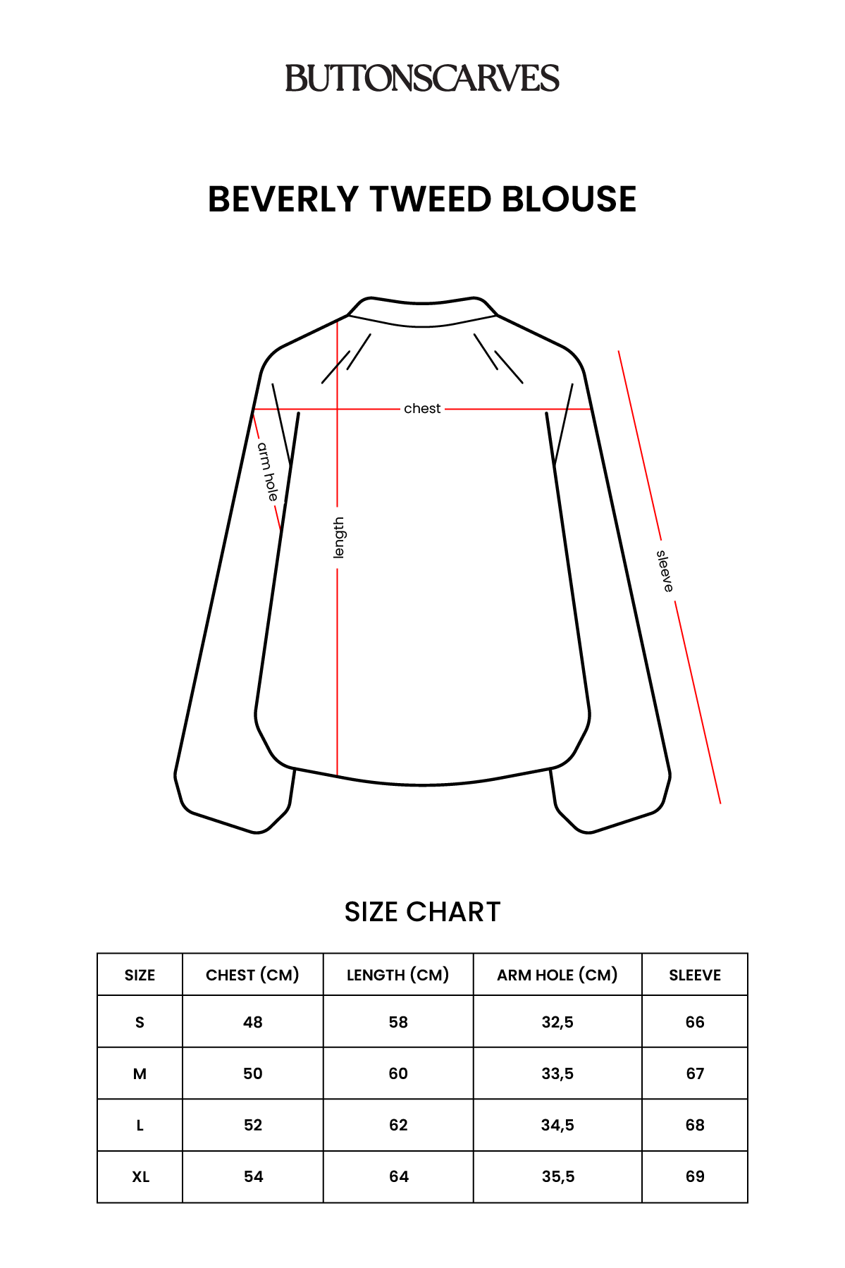 Beverly Tweed Blouse - Eclipse