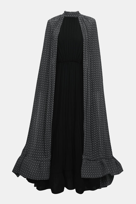 Bimu Pleated Dress - Eclipse
