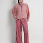 bimu windbreaker jacket in mauvewood by buttonscarves overview look