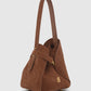 Britney Bag Small - Suede Leather - Caramel