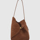Britney Bag Small - Suede Leather - Caramel