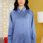 Carla Textured Shirt - Deep Blue