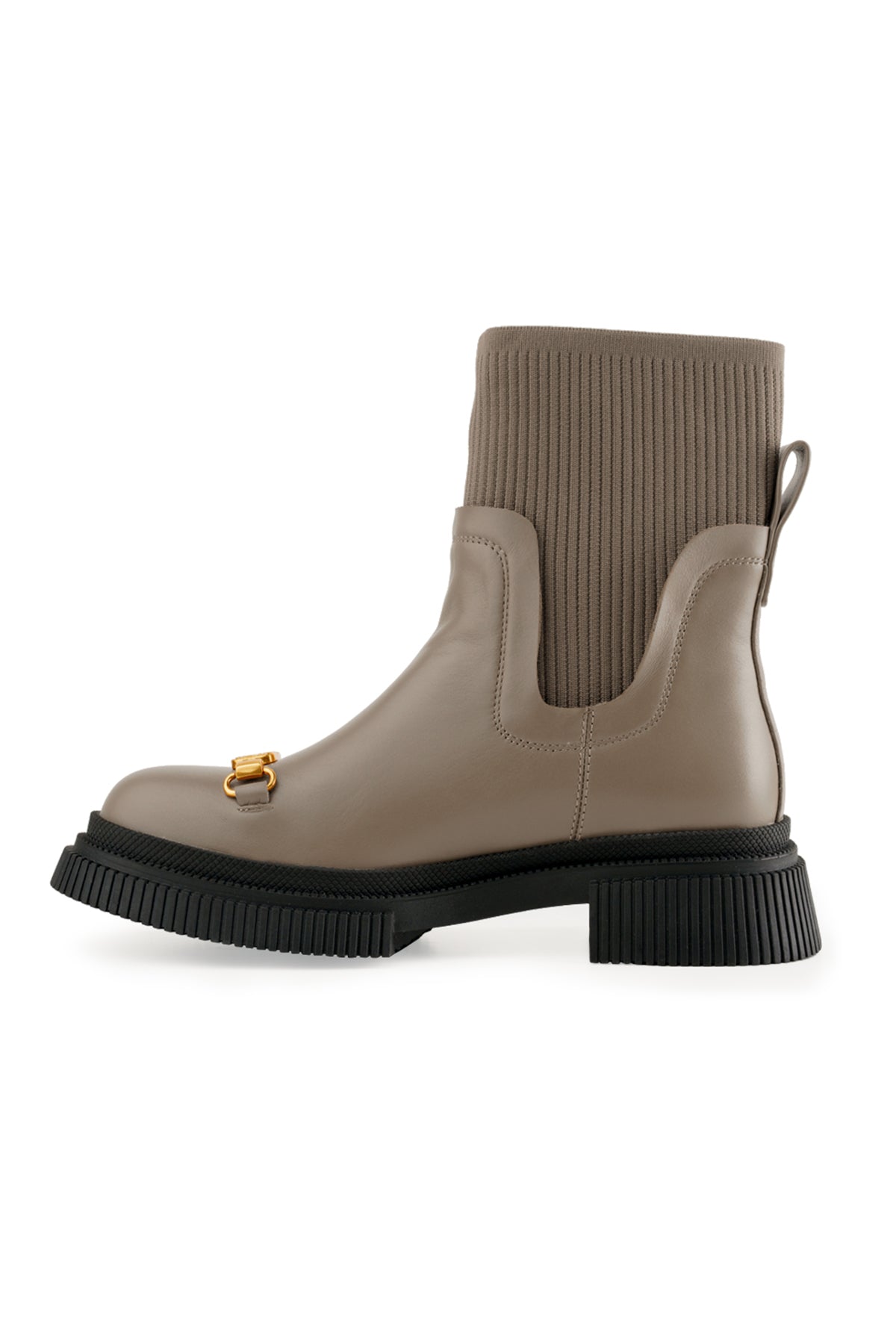 Chelsea Boots - Taupe â Buttonscarves