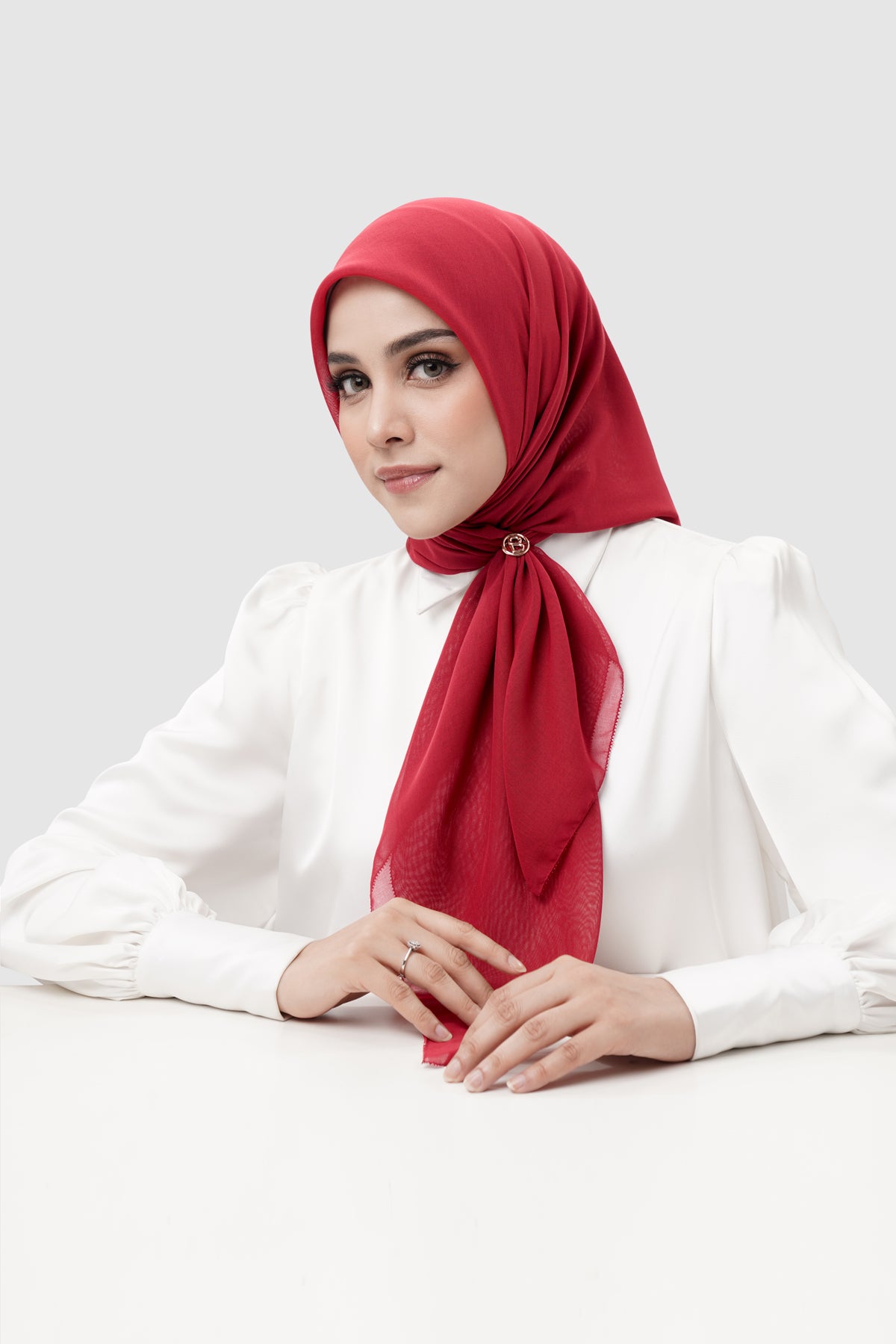 Everyday Scarf - Biking Red