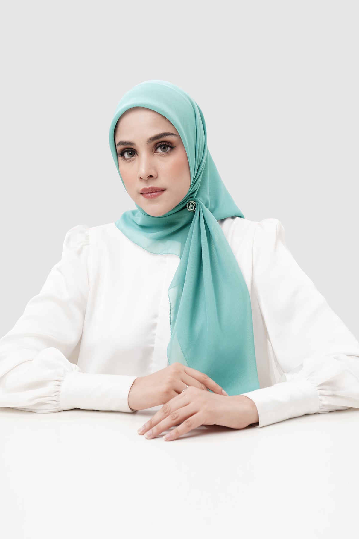 Everyday Scarf - Cameo Blue