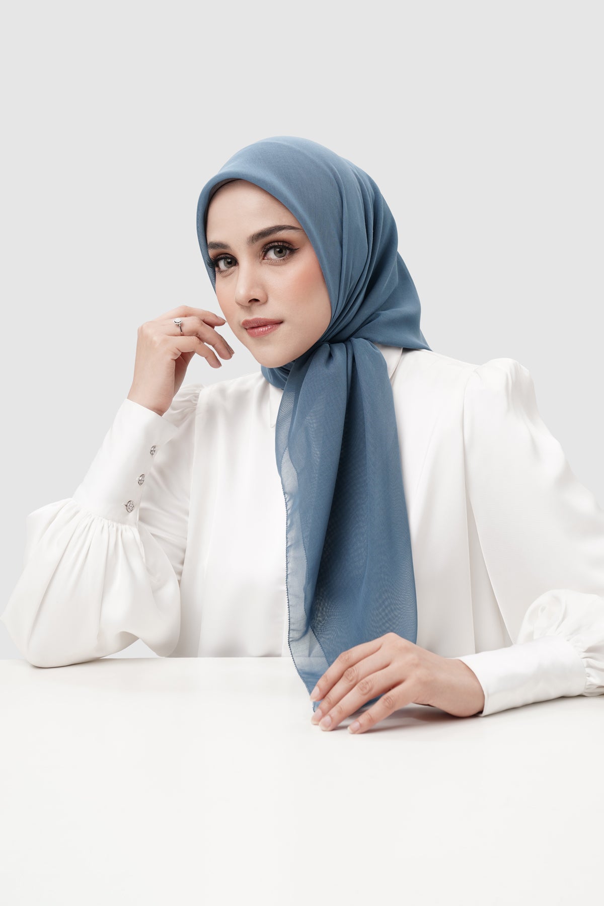 Everyday Scarf - China Blue