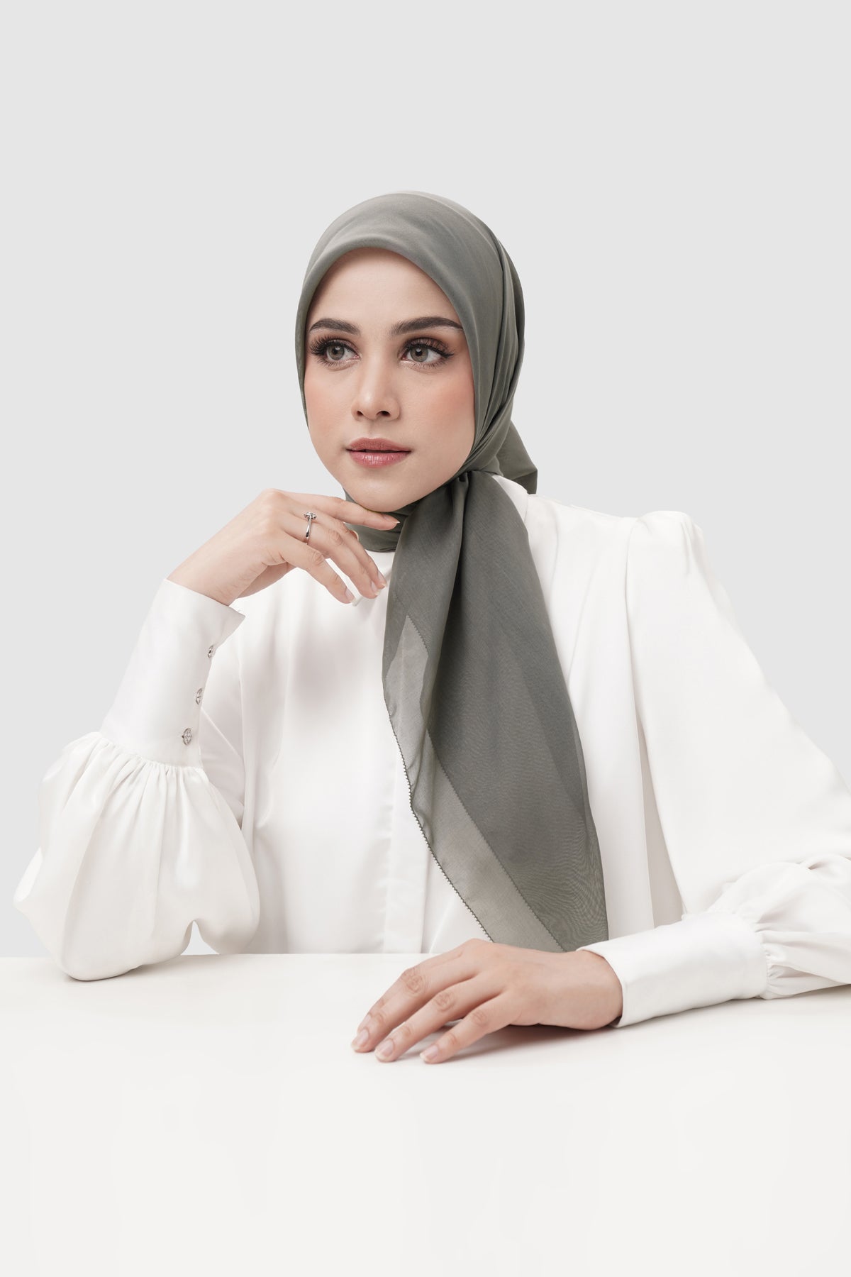 Everyday Scarf - Gunmetal