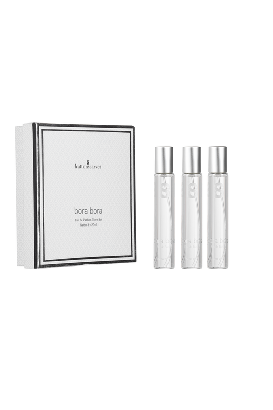 bora bora eau de parfum travel set by buttonscarves beauty