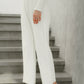 Havana Knit Pants - White