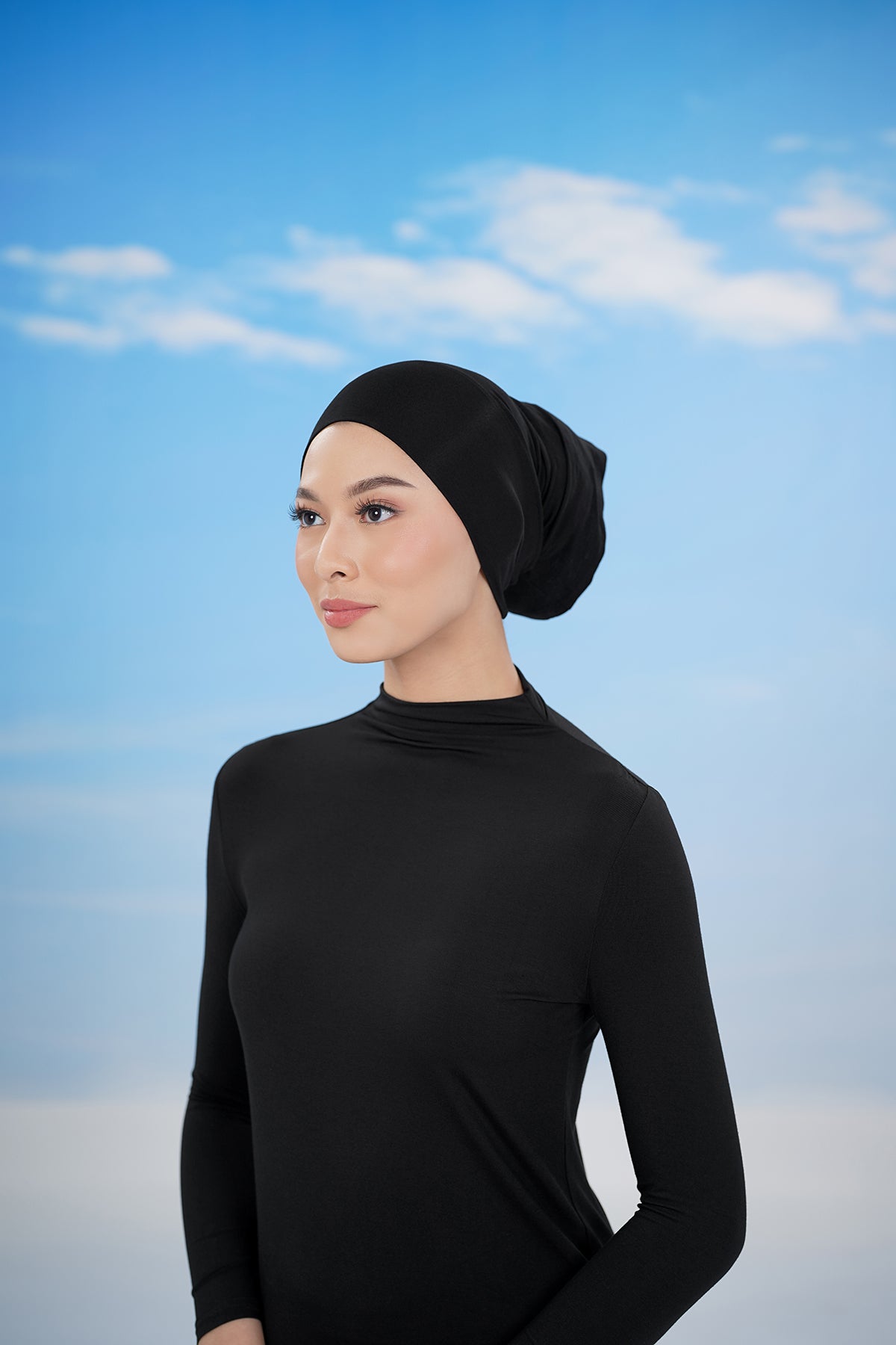 Cap Inner - Black – Buttonscarves