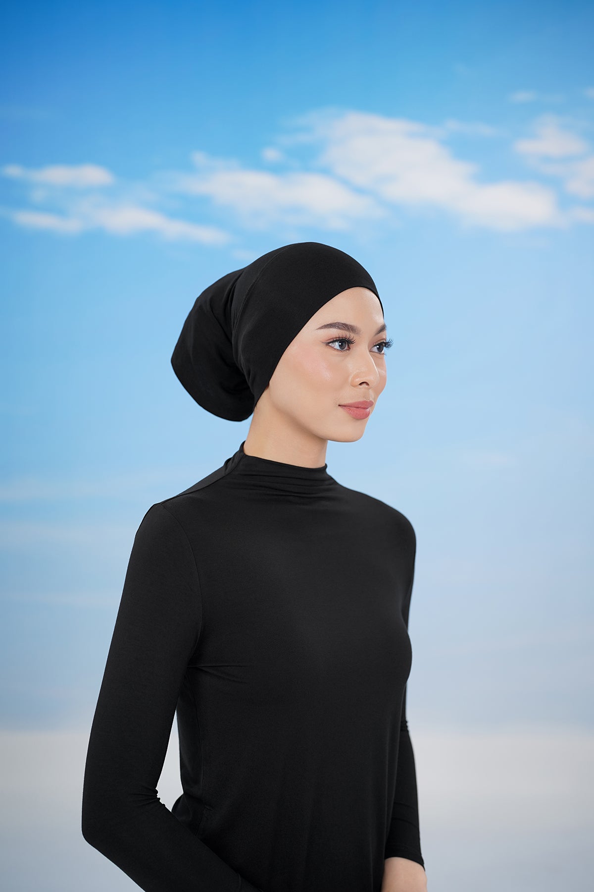 Cap Inner - Black – Buttonscarves