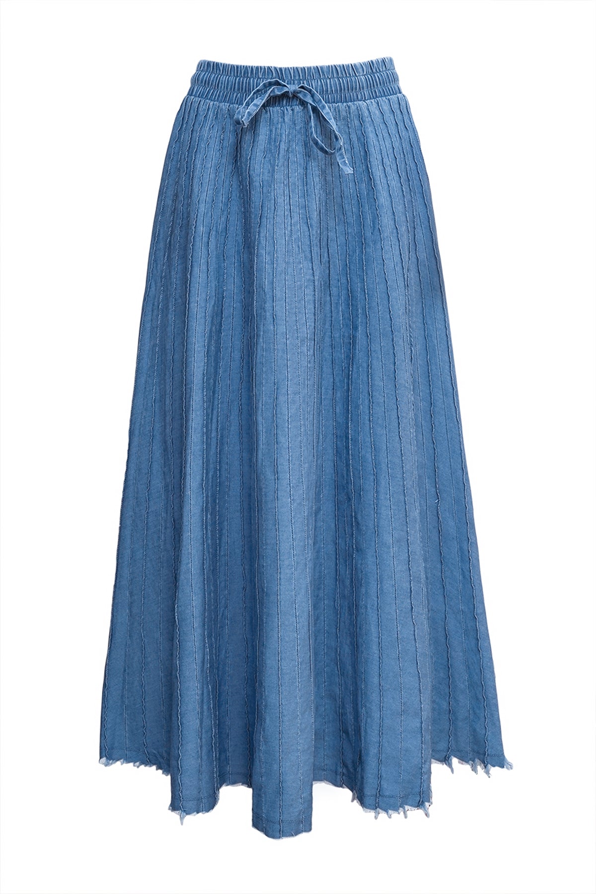 Denim Skirt - Blue