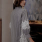 Dania Embroidered Shirt - Grey