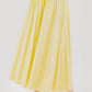 Dear Pleats Skirt - Yellow
