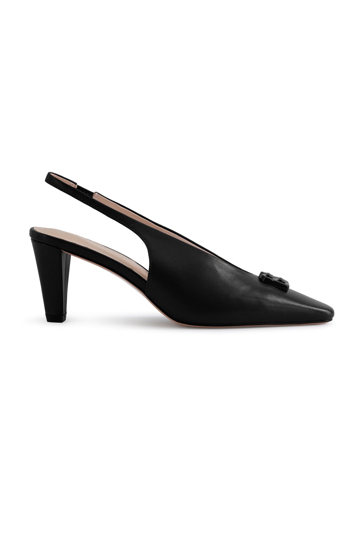 Deux Slingback Heels Black