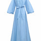 Disty Shirt Dress - Soft Blue