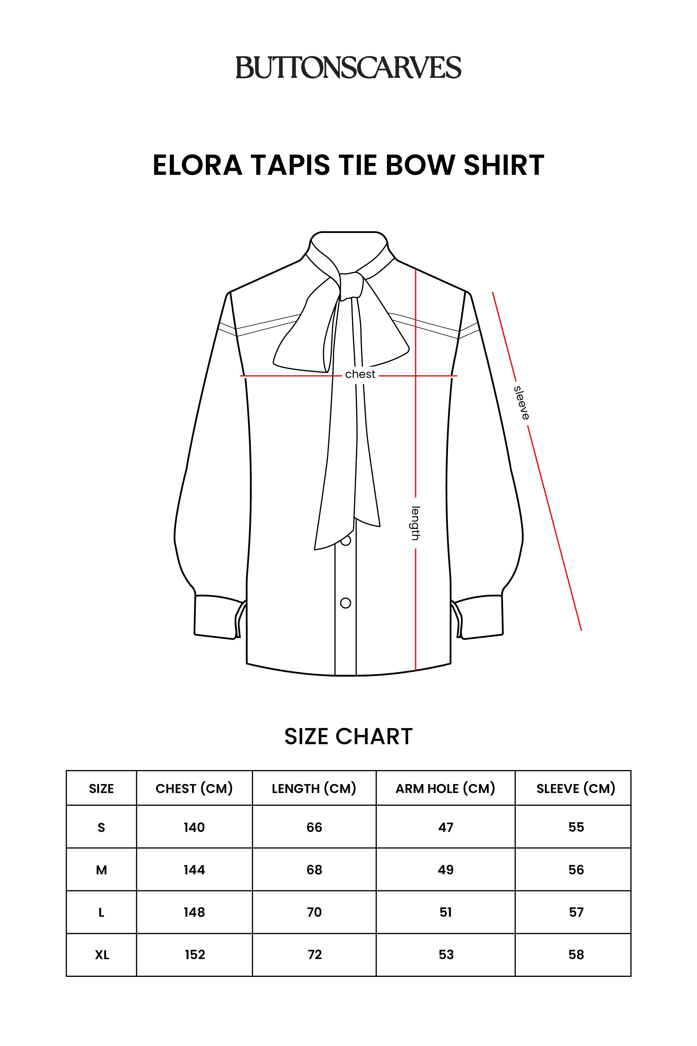 Elora Tapis Tie Bow Shirt - Jasmine
