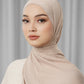 Tapis Satin Jacquard Shawl - Etherea