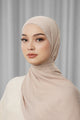 Tapis Satin Jacquard Shawl - Etherea