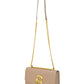 Audrey Chain Leather Bag  Medium - Ecru