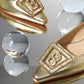 Lavish Shoes - Gold