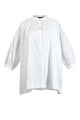 Embroidery Flower Shirt - White