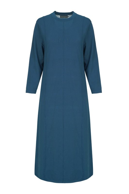 Emma Knit Dress - Blue Opal