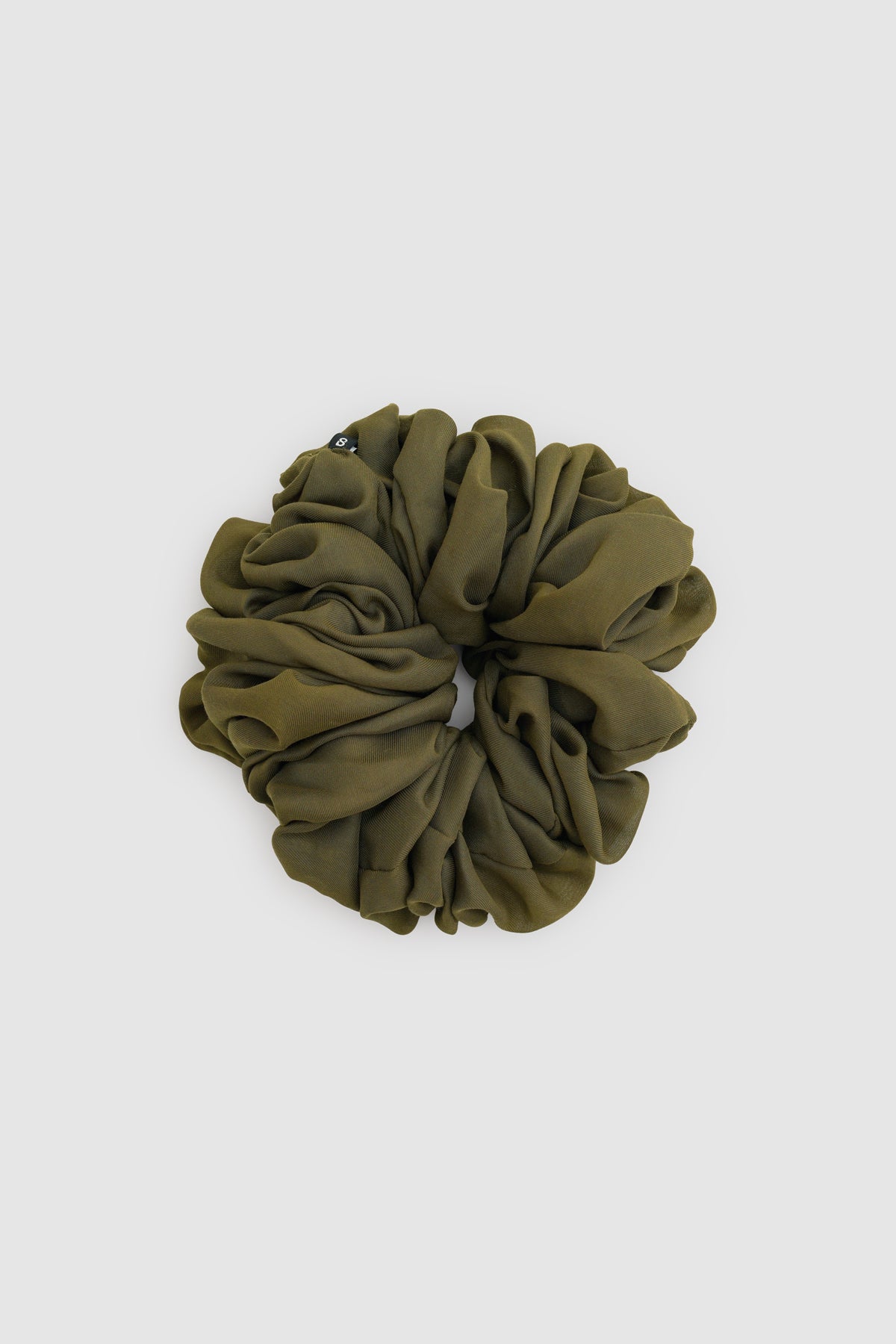 Everyday Twill Scrunchie - Dark Olive