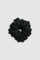Everyday Twill Scrunchie - Jet Black