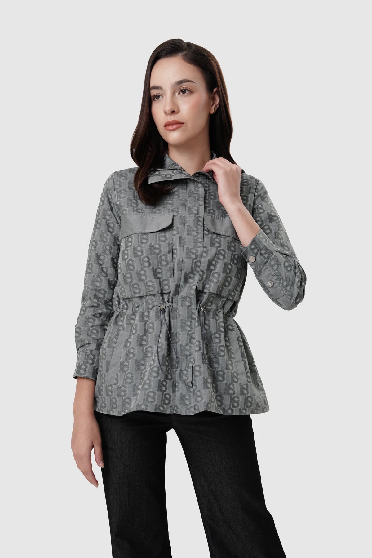 Leena Jacket Parka - Grey