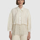 Louisa Embroidery Shirt - Ivory