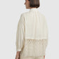Louisa Embroidery Shirt - Ivory