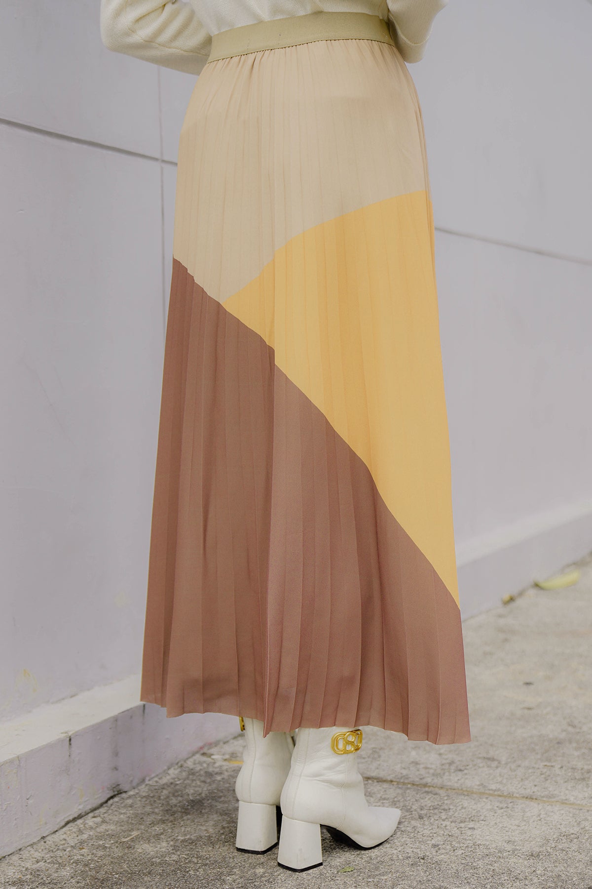 Laura Pleated Skirt - Macchiato