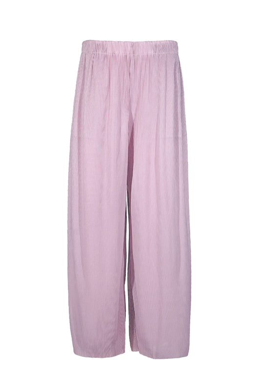 Lea Pleated Pants - Pink