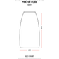 Linka Two Tone Capsule Prayer Robe - Mist