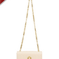Luna Leather Wallet on Chain - Nude