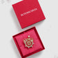 Maris Brooch - Rose Gold