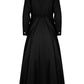 Masha Pleated Dress - Black